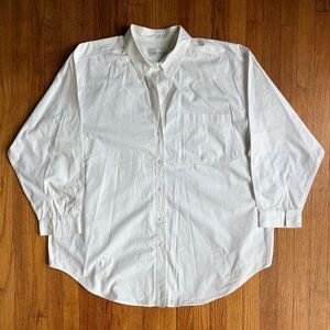 Classic White Women’s Button Down Shirt Size XXL